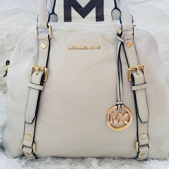 Michael Kors Handbags - Michael Kors Large Bedford Bowling Satchel Handbag